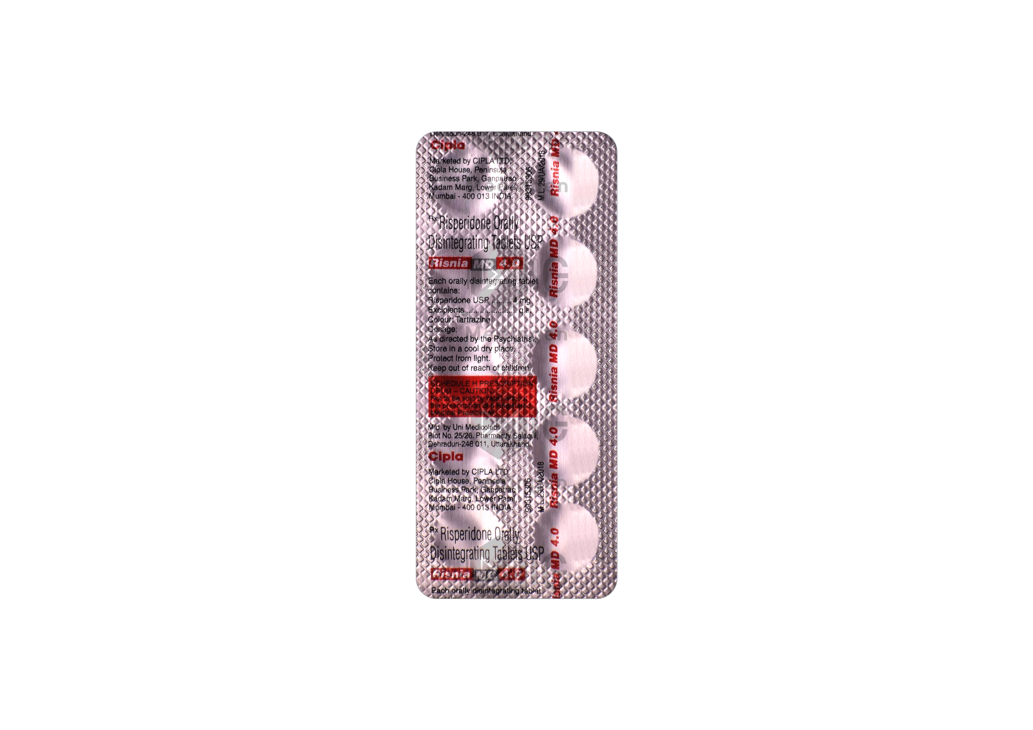 RISNIA MD 4.0MG